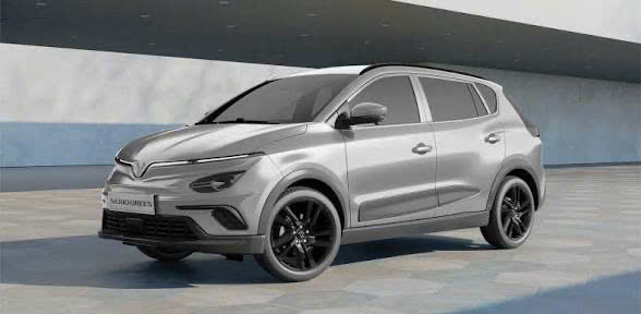 VinFast Nerio Green ngoại thất mặt trước — SUV điện hạng B Green Series 2026 bản giới hạn